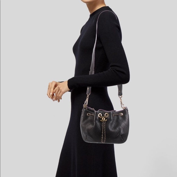 Authentic Chanel CC Small Bucket Bag - Picture 11 of 11